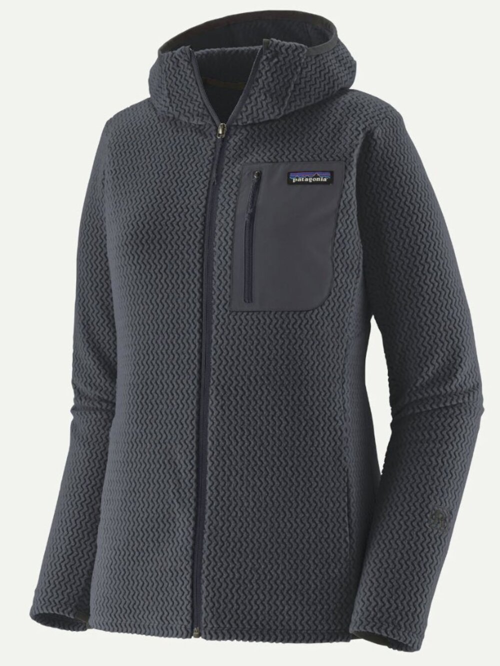 Patagonia R1® Air Fleece Full-Zip Hoody | Smoulder Blue | Size M